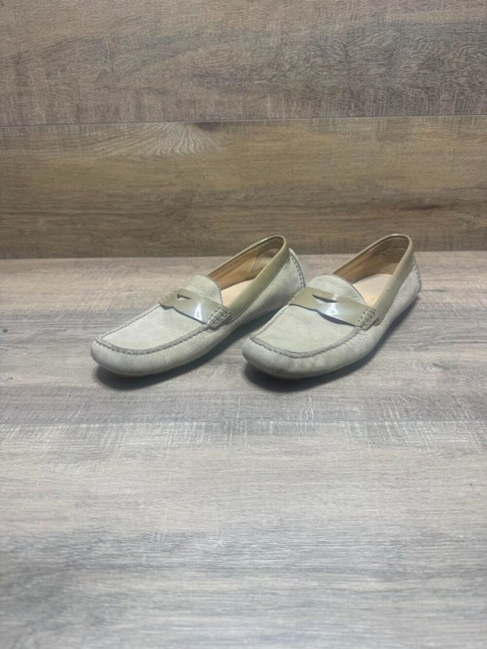 Cole Haan Tan Leather Driving Loafers Men's Size 8.5